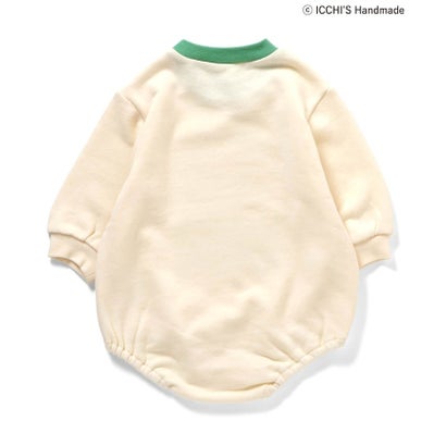 ICCH'S HANDMADE裏毛ボディースーツ 【返品不可商品】 （ブルー）｜詳細画像