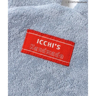 ICCHI'S HANDMADEフェイスモチーフスタイ 【返品不可商品】 （サックス）｜詳細画像