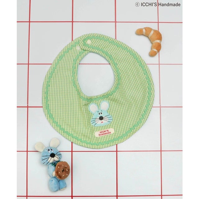 ICCHI'S HANDMADEアップリケスタイ 【返品不可商品】 （イエロー）