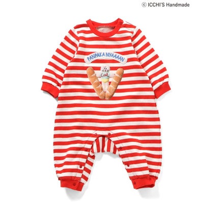 ICCH'S HANDMADE裏毛カバーオール 【返品不可商品】 （アイボリー）｜詳細画像