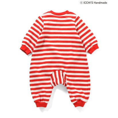 ICCH'S HANDMADE裏毛カバーオール 【返品不可商品】 （アイボリー）｜詳細画像