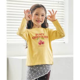 フルーツロゴアソートTシャツ  （イエロー）