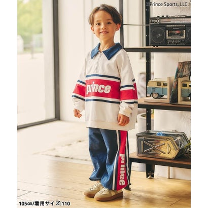 アプレ レ クール apres les cours 【リンク】PRINCE ハーフジップトップス （アイボリー）｜詳細画像