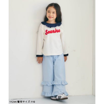 レースドッキングロゴTシャツ  （グリーン）｜詳細画像