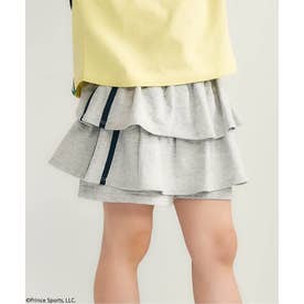 サイドラインティアードキュロット （アイボリー）