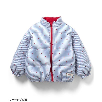 ふわふわリバーシブルバラエティアウター （ピンク）｜詳細画像
