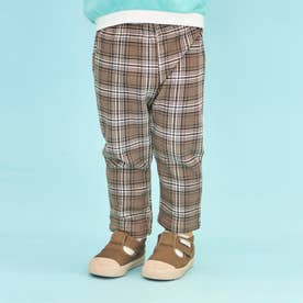 裏シャギーバラエティ/7days Style pants 10分丈 （チェック柄）