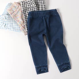 裾リボン/7days Style pants 9分丈 （デニム）
