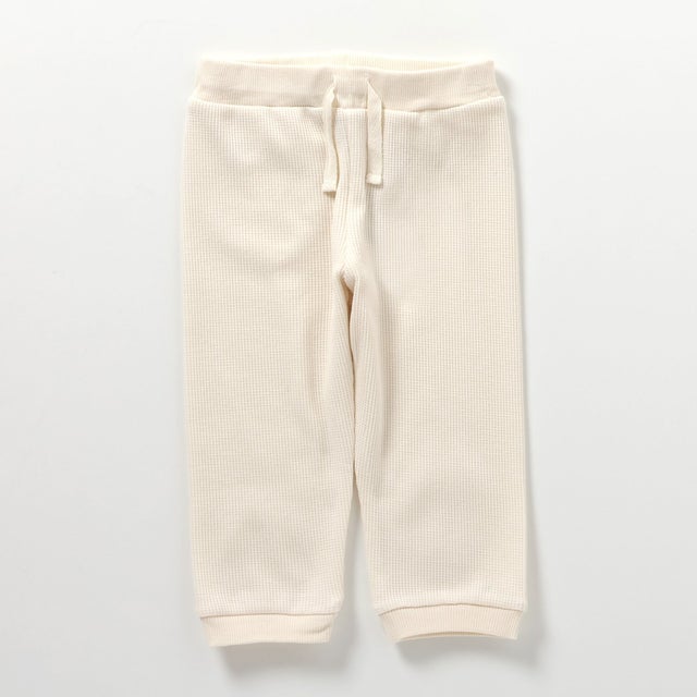 
                    ワッフルレギンス｜7days Style pants  7分丈 （アイボリー）