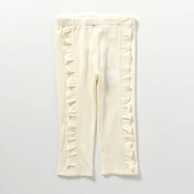 ひんやりフリルレギンス｜7days Style pants  7分丈 （アイボリー）