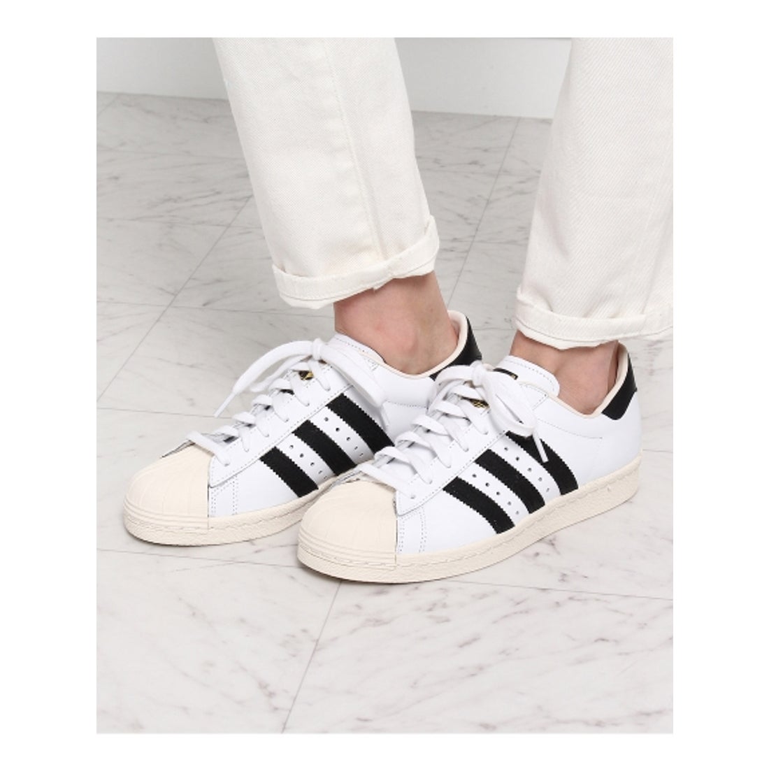 aquagirl 【adidas】SUPERSTAR 80s/G61070 （ホワイト） -ファッション 