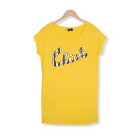 ★デザインプリントTシャツ （yellow）