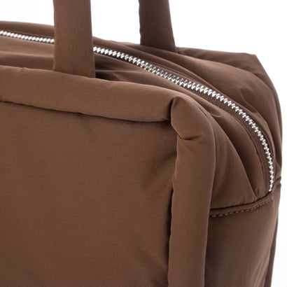 パデッド 横長トート （ブラウン生地）｜詳細画像