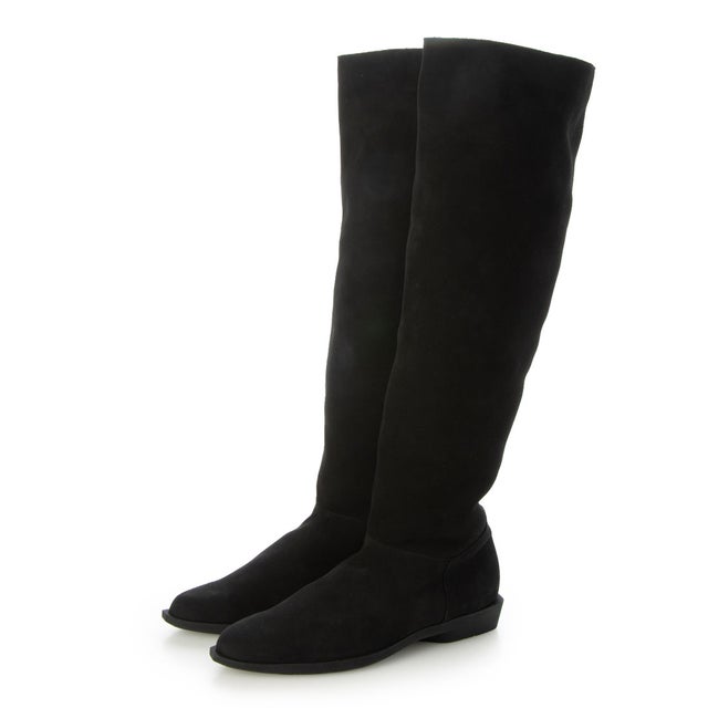 BEANNY ロングブーツ (NUBUCK)（ブラック） （NOIR）