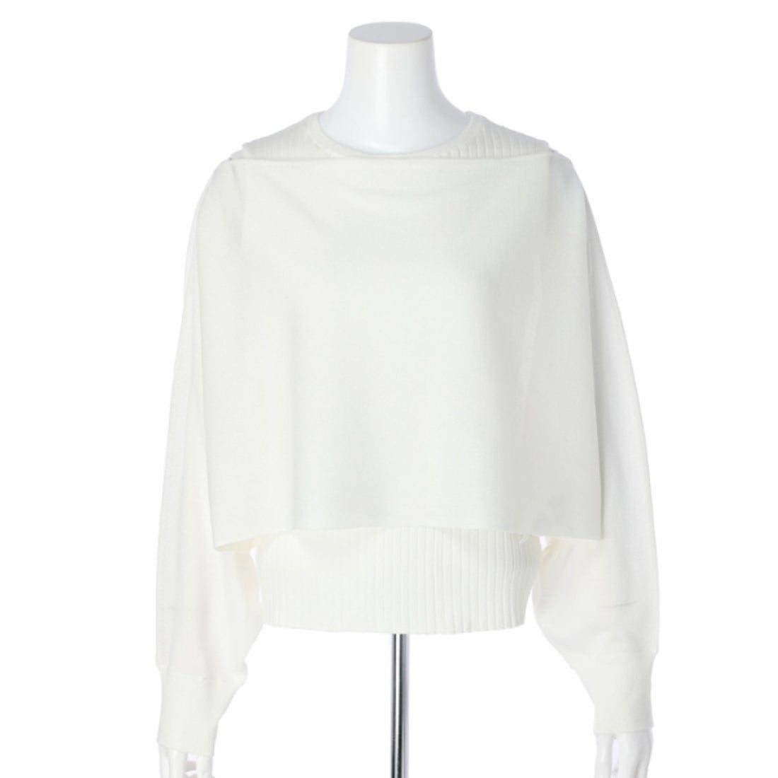 カデュネ CADUNE 2wayボレロ付きニット （グリーン） - ファッション 