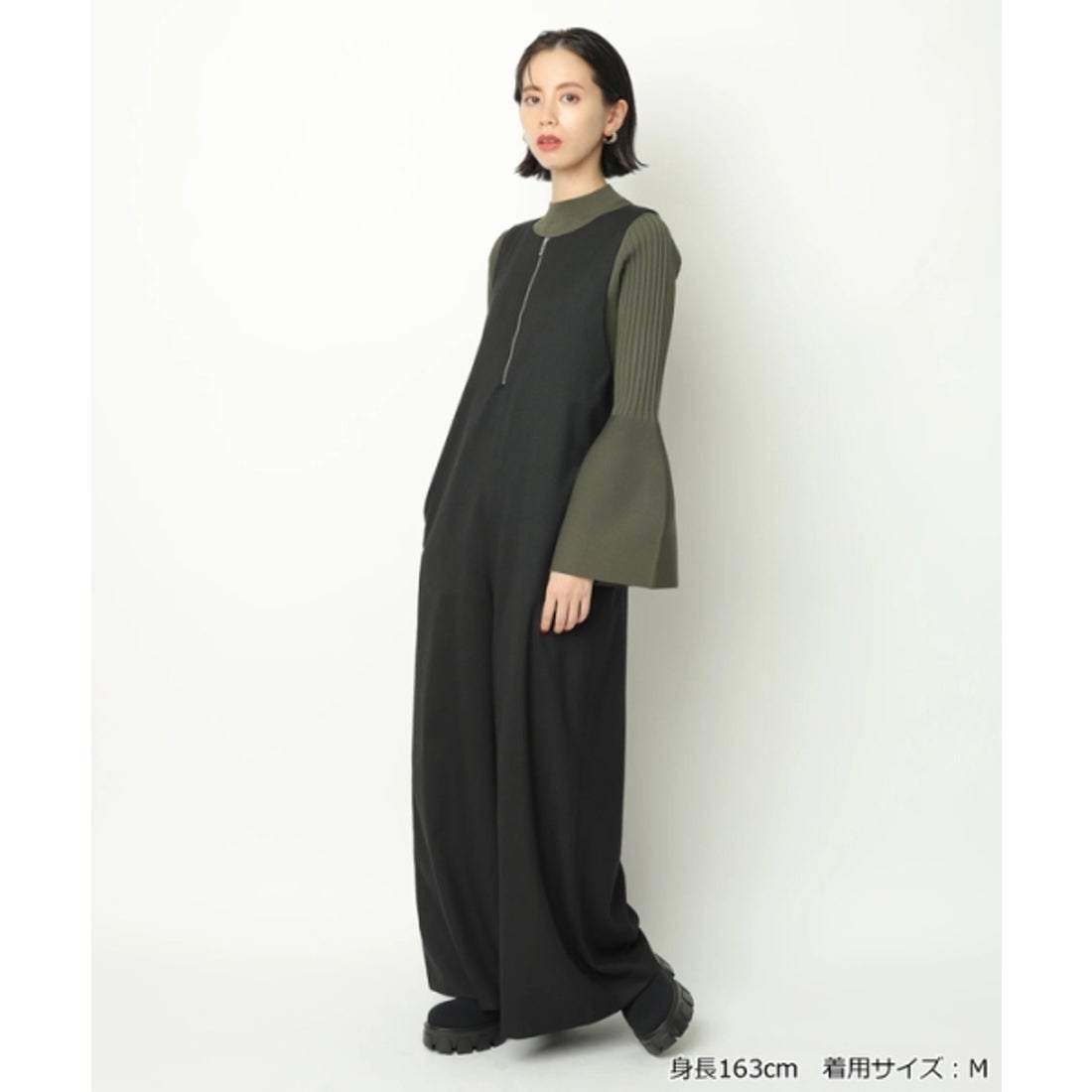 カデュネ CADUNE オールインワン （黒） - ファッション通販 MAGASEEK