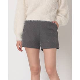 ラインストーンドットショートパンツ （GRY）