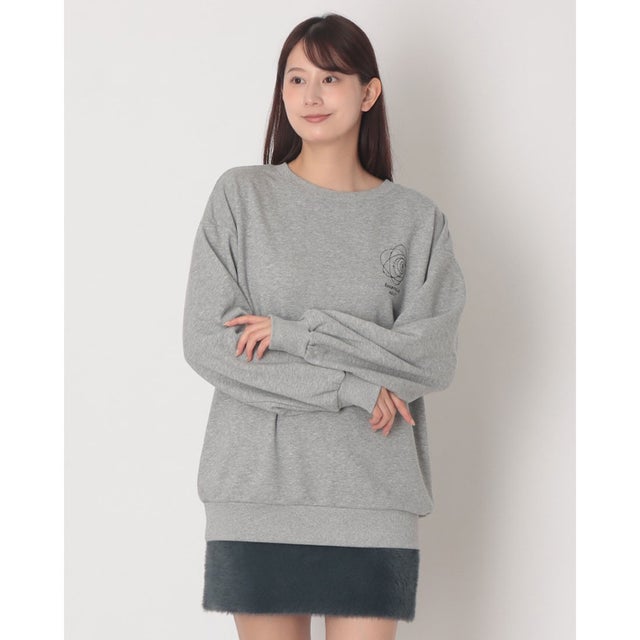 胸刺繍BIGスウェット （GRY）