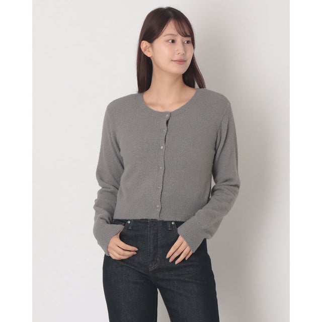 ラメマシュマロニットアンサンブル （GRY）