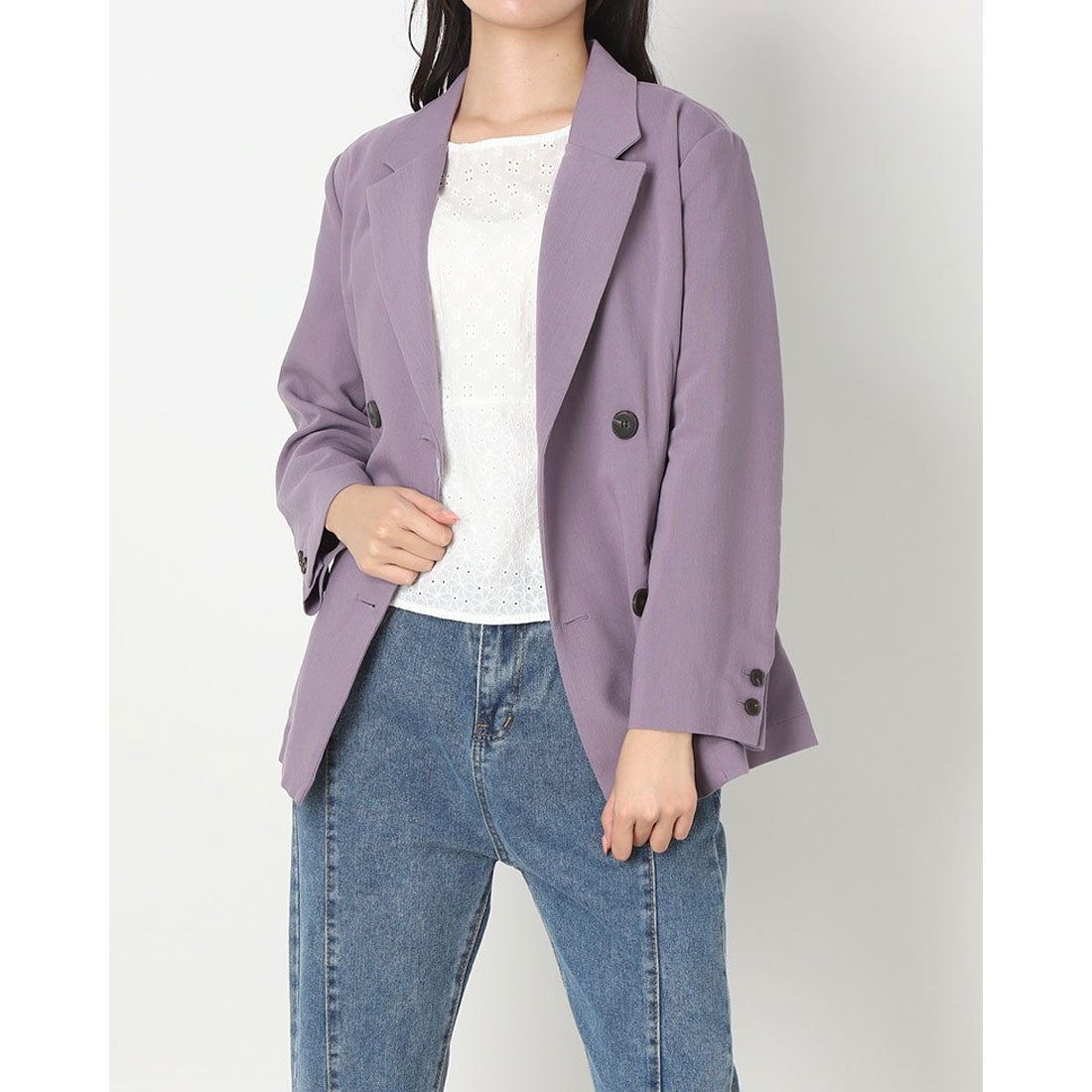 アルシーヴ archives テーラードジャケット （PURPLE） -ファッション 
