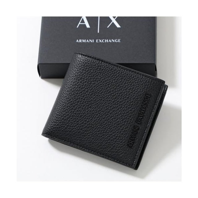 A/X 二つ折り財布 XM000167 AF26651 （UC001/BLACK）