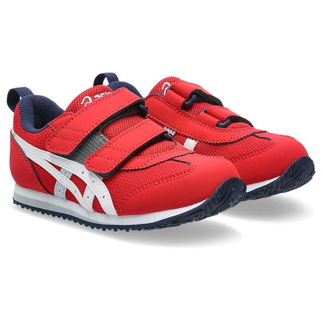 スニーカー スポーツ キッズ 子供靴 スクスク アイダホ MINI 5 1144A434 asics SUKU2 （レッド）