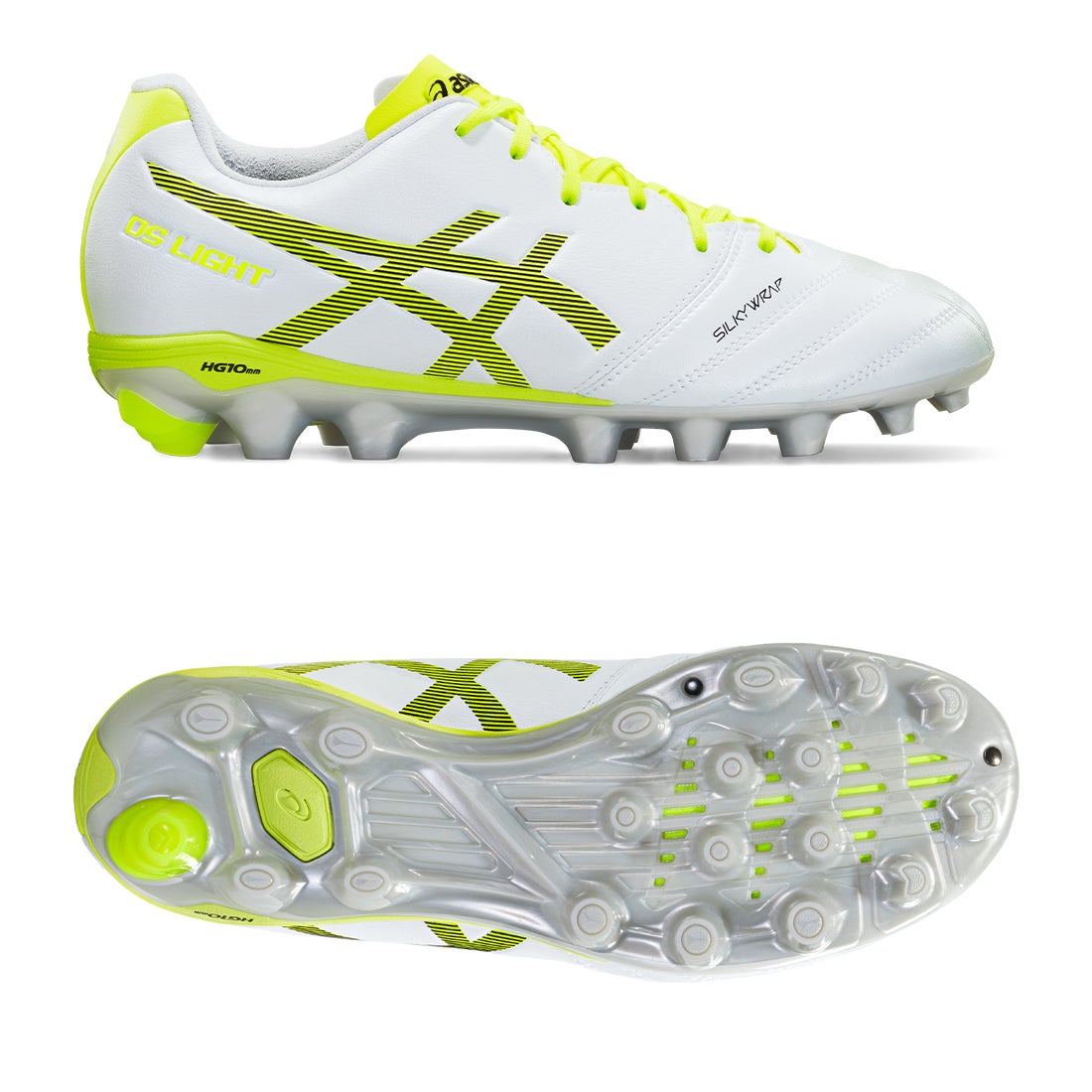 DS-X グライダー イエロー/ホワイト ASICS アシックス DS LIGHT JR GS PRO(ホワイト×イエロー)【予約：10月