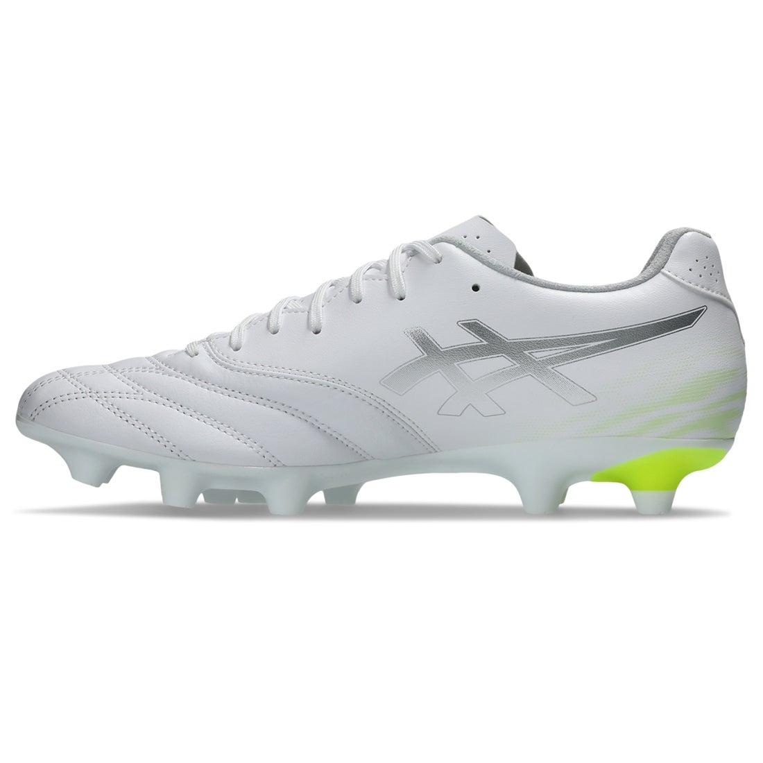 ASICS アシックス DS LIGHT ADVANCE WIDE(ホワイト×シルバー×イエロー