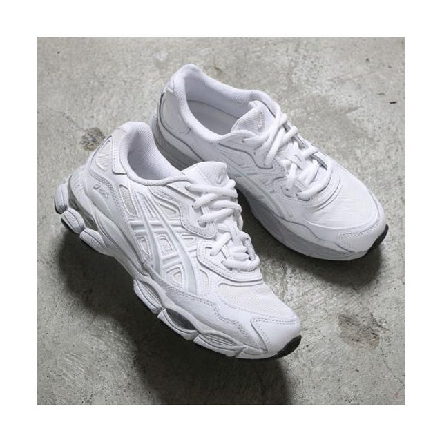 スニーカー GEL-NYC 1203A280 ローカット （102/WHITE/GLACIER/GREY）