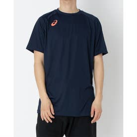 アシックス ASICS プラクティス半袖シャツ （背面プリント） 半袖T