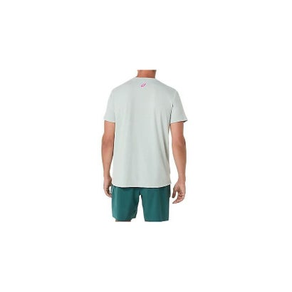 アシックス/メンズ/グラフィックTシャツ （コールドモス）｜詳細画像