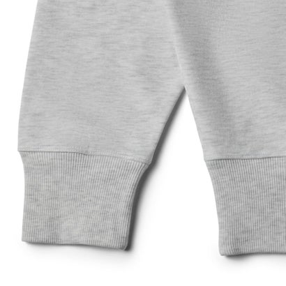 ロゴスウェットクルー（LOGO SWEATCREW） （Light Grey Heather）｜詳細画像