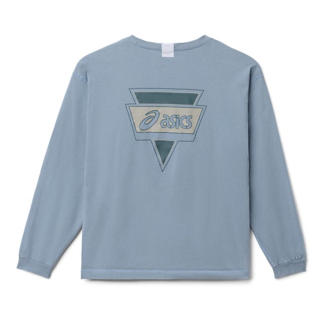 グラフィック ロングスリーブ Tシャツ（GRAPHIC LONG SLEEVE TEE） （Slate Blue）