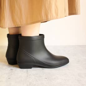 女性用　長靴　雨靴　レインシューズ　R308 （ブラック）　レディース　婦人靴