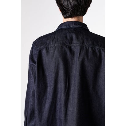 LEATHER STRAP JACKET ONEWASH （Navy）｜詳細画像
