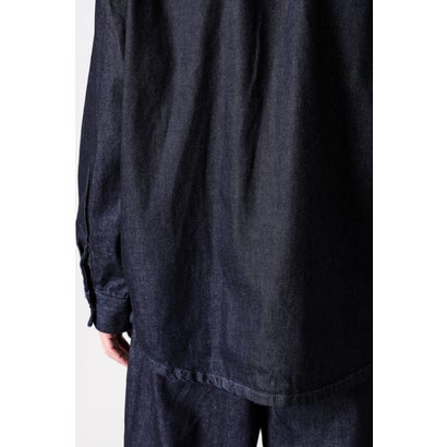 LEATHER STRAP JACKET ONEWASH （Navy）｜詳細画像