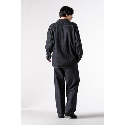 LEATHER STRAP JACKET VINTAGE （Black）｜詳細画像