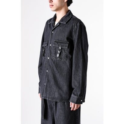 LEATHER STRAP JACKET VINTAGE （Black）｜詳細画像
