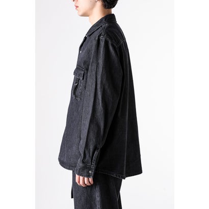 LEATHER STRAP JACKET VINTAGE （Black）｜詳細画像