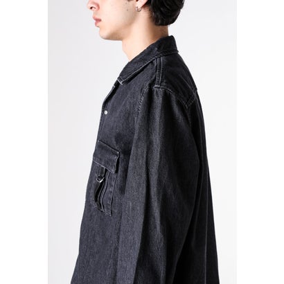 LEATHER STRAP JACKET VINTAGE （Black）｜詳細画像