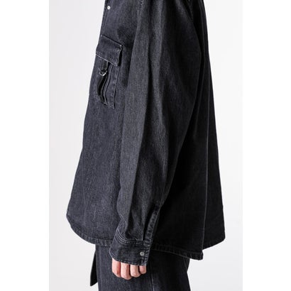 LEATHER STRAP JACKET VINTAGE （Black）｜詳細画像