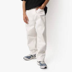 Baggy Tapered Denim Pants （WHITE）