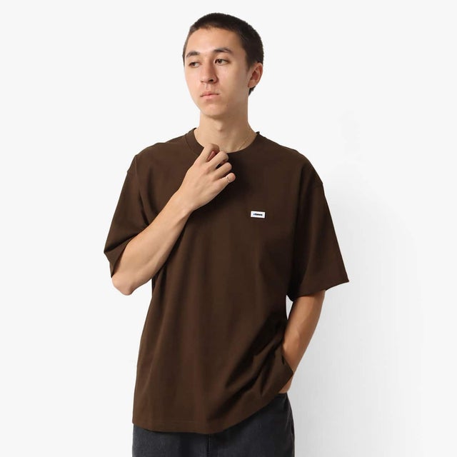 
                    PATCH LOGO T-Shirts （BROWN）