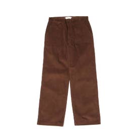 HONOR THE GIFT CORDUROY CREASE PANT （BROWN）
