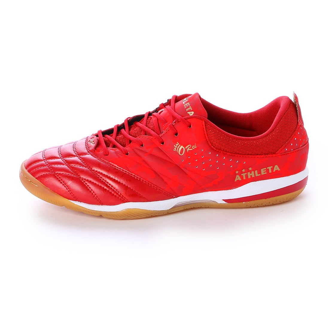 アスレタ ATHLETA フットサルシューズ オーヘイ フットサル T００1 11002-50 O-Rei Futsal 1069 （レッド）