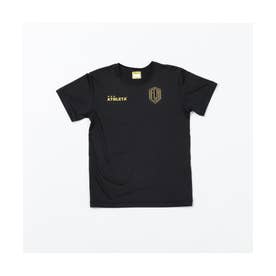 /キッズ/ジャガードプラTEE JR （BLK）