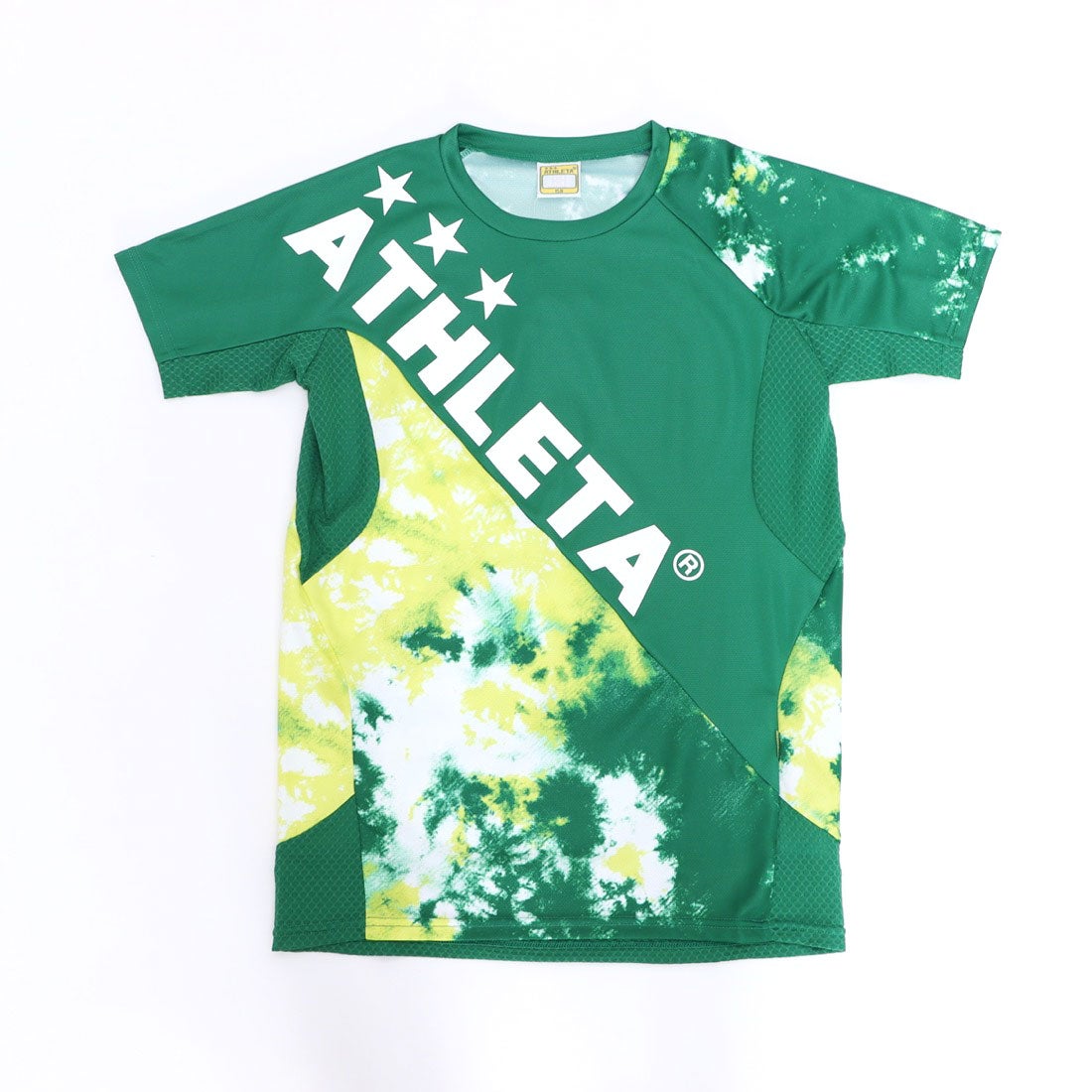 ATHLETA サイン入り緑色シャツ アスレタ ATHLETA ジュニア サッカー/フットサル 半袖シャツ