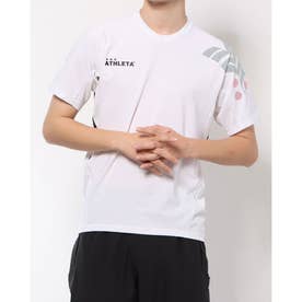 メンズ サッカー/フットサル 半袖シャツ プラクティスシャツ AP-172 （ホワイト）