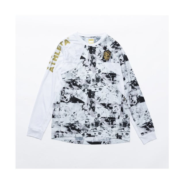 /FCA 長袖グラフィックシャツ （WHT）