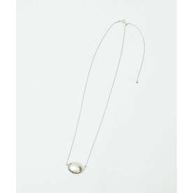 オーバルモチーフネックレス （シルバー）